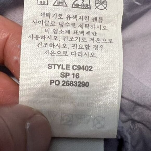 J. Crew Womens Chino Flat Front Slash Pocket Purple Chino Pants Size 6 - Picture 9 of 12